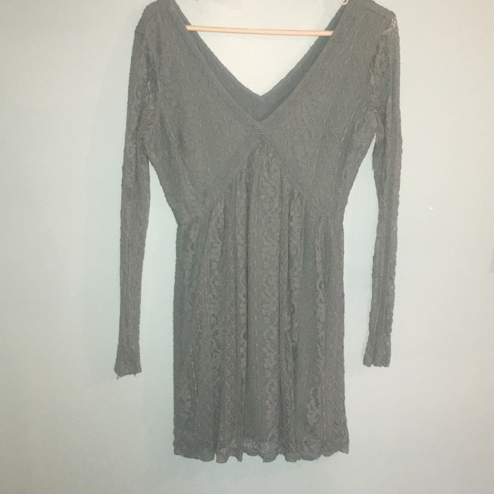 Blue laced Hollister dress